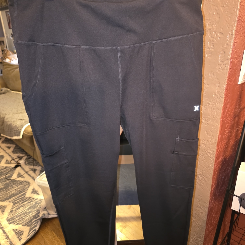 Hurley Black Womens Leggings
